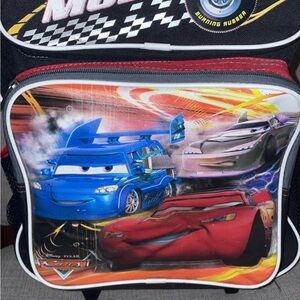 Lightning McQueen rolling backpack vintage